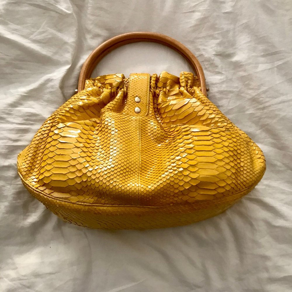 Vintage Kate Spade Collection Python Maya - Picture 4 of 8